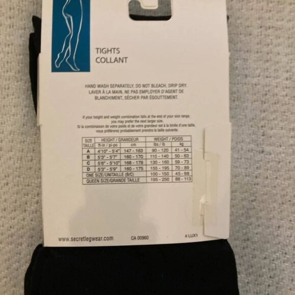 Black Tights - Women's Opaque Hosiery